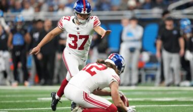 Giants waive Younghoe Koo as kicker carousel continues