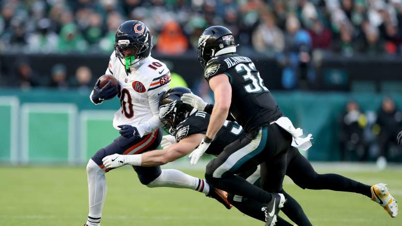 Bears WR Luther Burden III