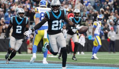 Panthers return from bye tied for first in NFC South, chance to end playoff drought