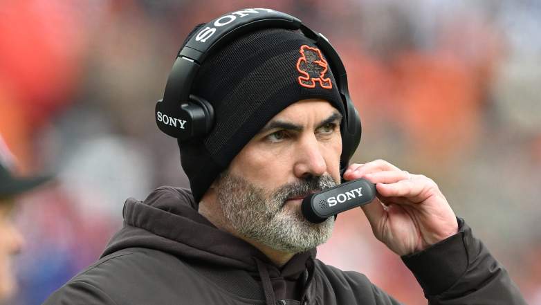 Cleveland Browns coach Kevin Stefanski is on the hot seat.