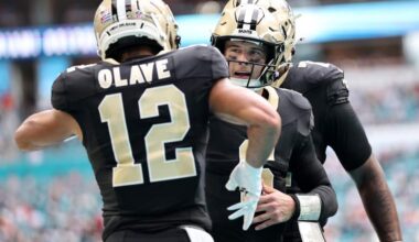 Is Chris Olave Playing Today? Saints WR’s Status vs. Buccaneers
