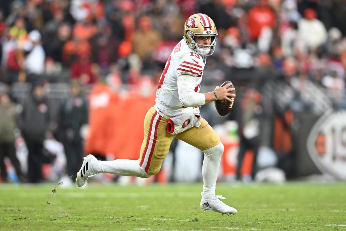 With Brock Purdy healthy, the 49ers’ offense has a key ingredient back: QB mobility
