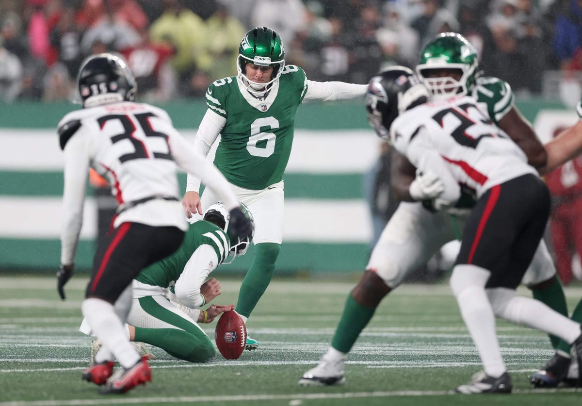 Falcons-Jets takeaways: Adonai Mitchell breaks out, Nick Folk wins it on 56-yard FG