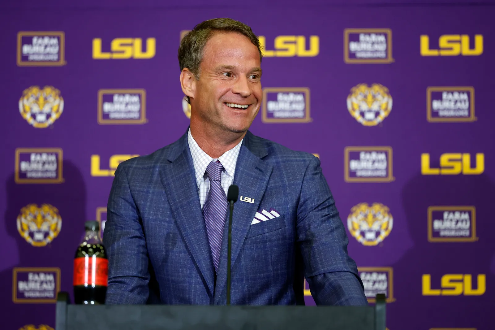 LSU head coach Lane Kiffin was a target of Florida State