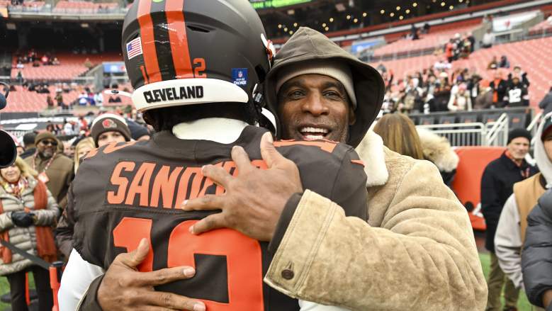 Deion Sanders called out a "lie" about Cleveland Browns quarterback Shedeur Sanders.