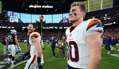 Patriots officially lose key tiebreaker to Broncos in playoff race - 98.5 The Sports Hub