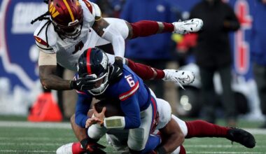 Race to the No. 1 pick: Giants’ odds get a boost; Raiders still lead projections