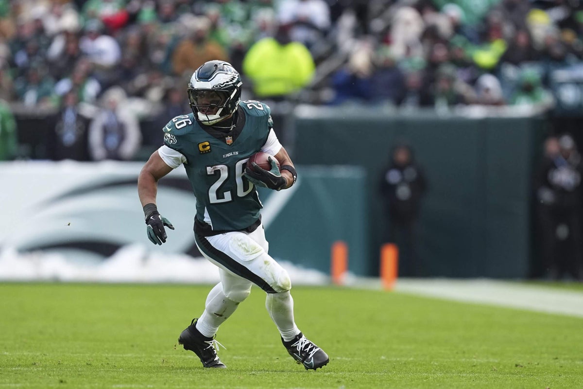 Eagles notes: Saquon Barkley on verge of back-to-back NFC East titles, 1,000-yard seasons