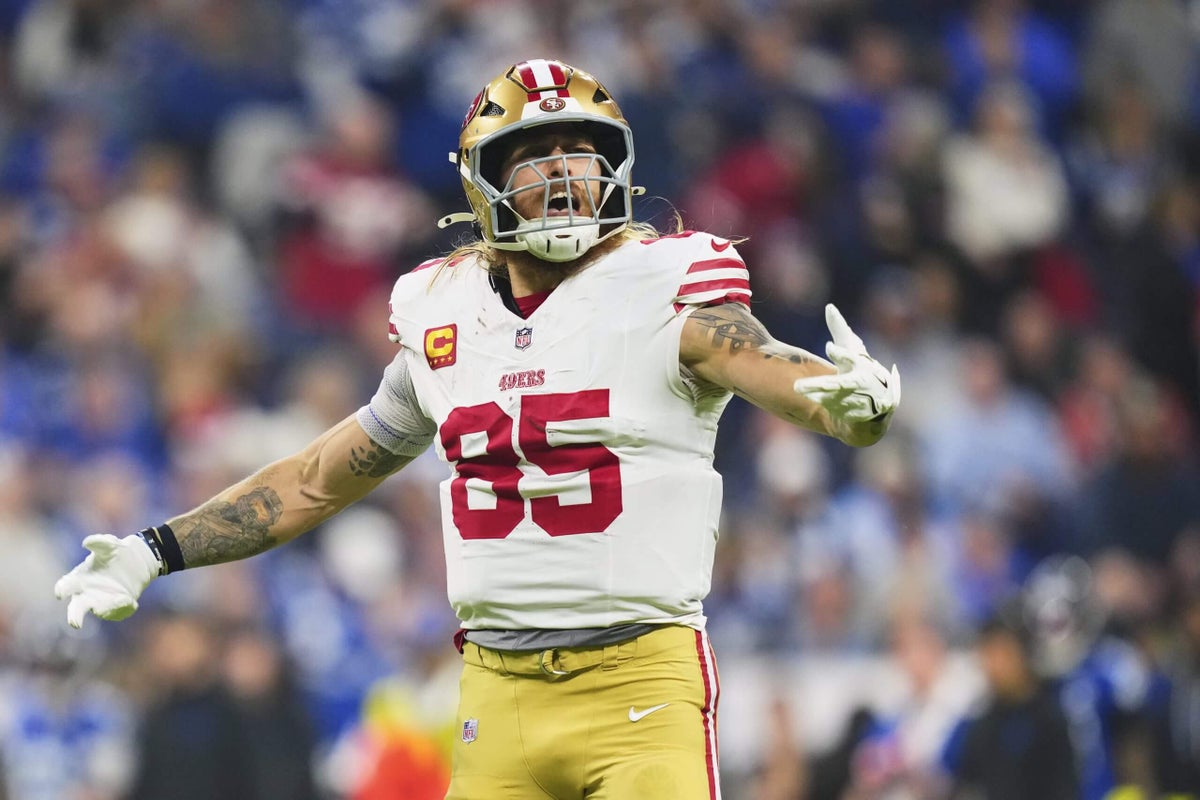 49ers GM John Lynch says George Kittle will be game-time decision Sunday