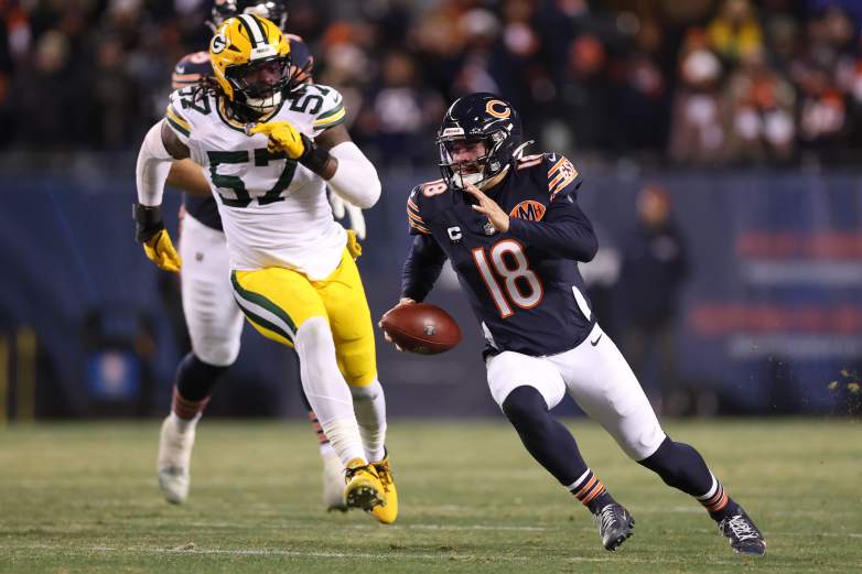 Chicago Bears QB Caleb Williams vs. the Green Bay Packers