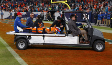 Denver Broncos receiver Pat Bryant released from the hospital after scary hit against Jacksonville