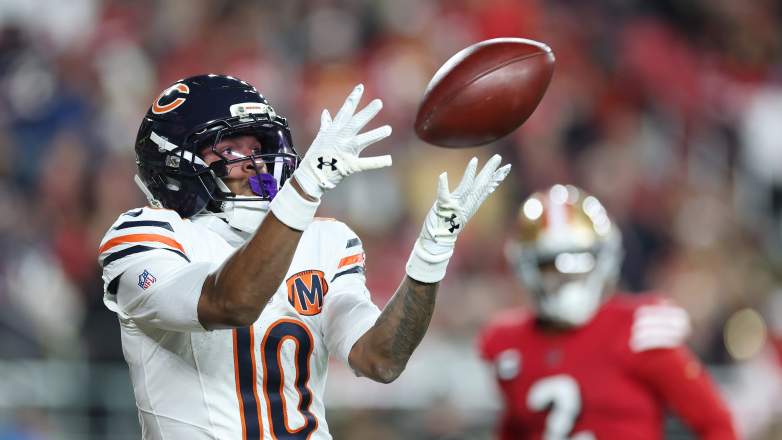 Bears WR Luther Burden III