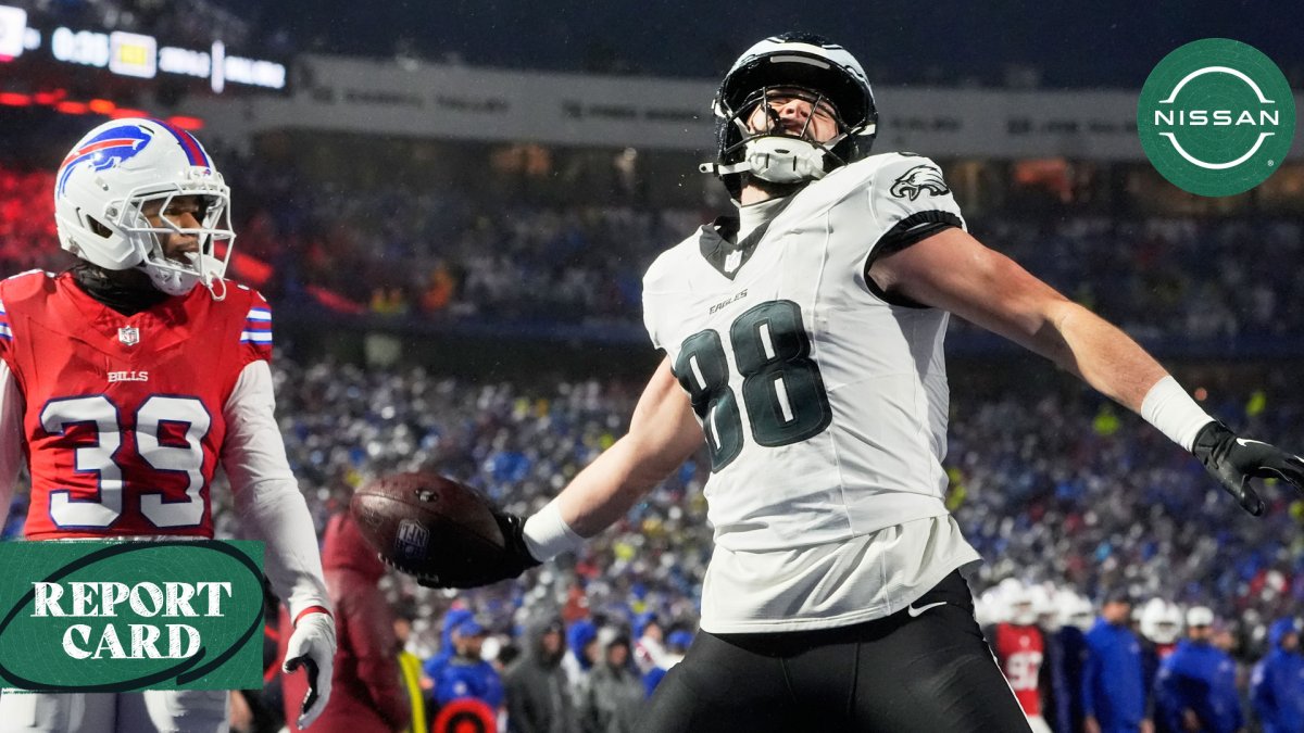 Eagles grades by position after tight win over Bills – NBC Sports Philadelphia