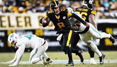 Miami Dolphins take heavy loss to Pittsburgh Steelers