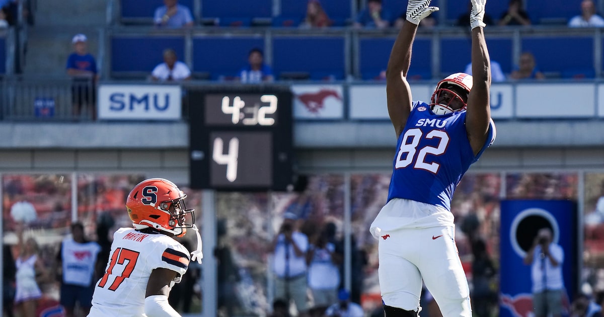 SMU tight end RJ Maryland declares for 2026 NFL draft