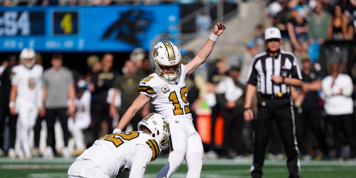 Colts sign former Saints kicker Blake Grupe to practice squad