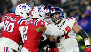 Patriots-Bills Injury Report: Two Veteran Starters Added