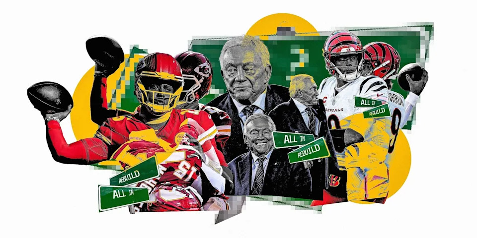 The Kansas City Chiefs, Dallas Cowboys and Cincinnati Bengals all had disappointing 2025 seasons. Do they have paths to rebuild quickly? (Henry Russell/Yahoo Sports)