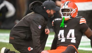 Cleveland Browns rookie TE Harold Fannin Jr. reinjures groin vs. Pittsburgh Steelers