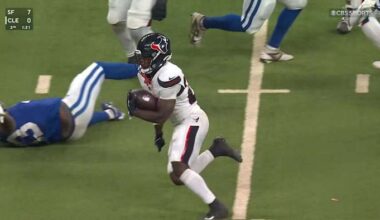 ‘I ain’t never out,’ how Texans rookie Woody Marks gutted out injury, closed out win over Colts: ‘You see the toughness’