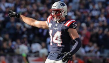 Patriots' defense could be without 5 starters vs. Ravens