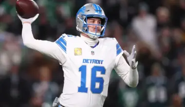 In case you forgot, Jared Goff used to play for the Rams, but he doesn't think about it anymore image