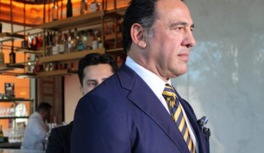 Minority owner of the Houston Texans Javier Loya was at an event in Houston to announce an endorsement for former President Donald Trump on September 26, 2024.