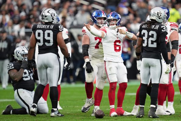 Jaxson Dart New York Giants win...