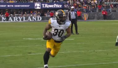 Study: Pittsburgh Must Lean Into Its Running Game