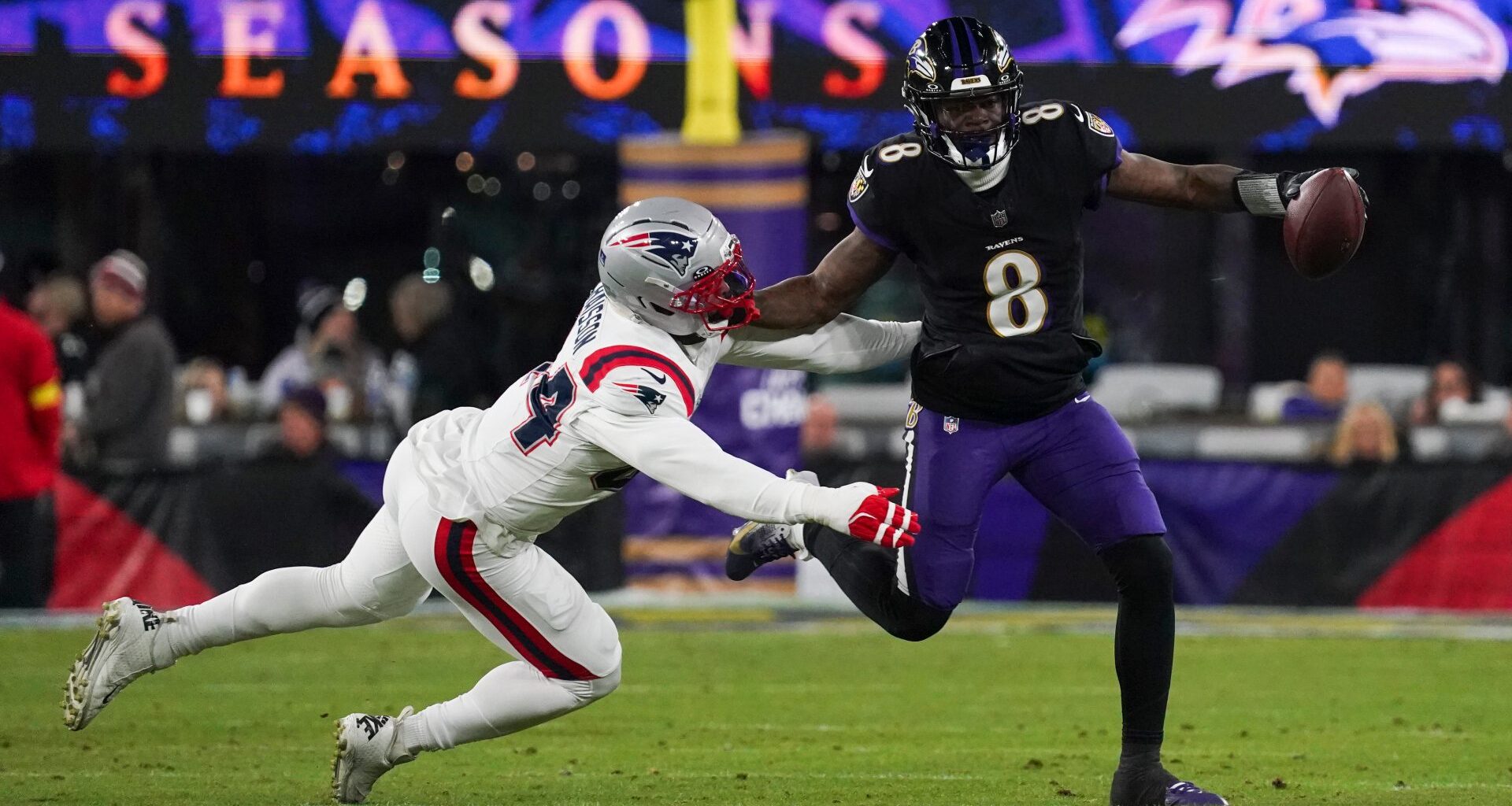 Lamar Jackson Calls 'BS' On Play Where He Was Injured Vs. Patriots