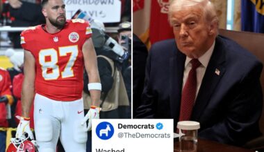 Dems roasted after posting nonsensical video comparing Trump to struggling Kansas City Chiefs