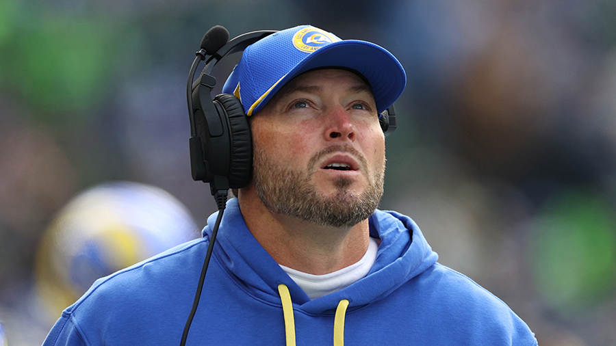 Los Angeles Rams special teams coordinator Chase Blackburn Seattle Seahawks 2024...