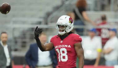 Arizona Cardinals' Marvin Harrison (heel) says he feels 'good enough' to face Atlanta Falcons