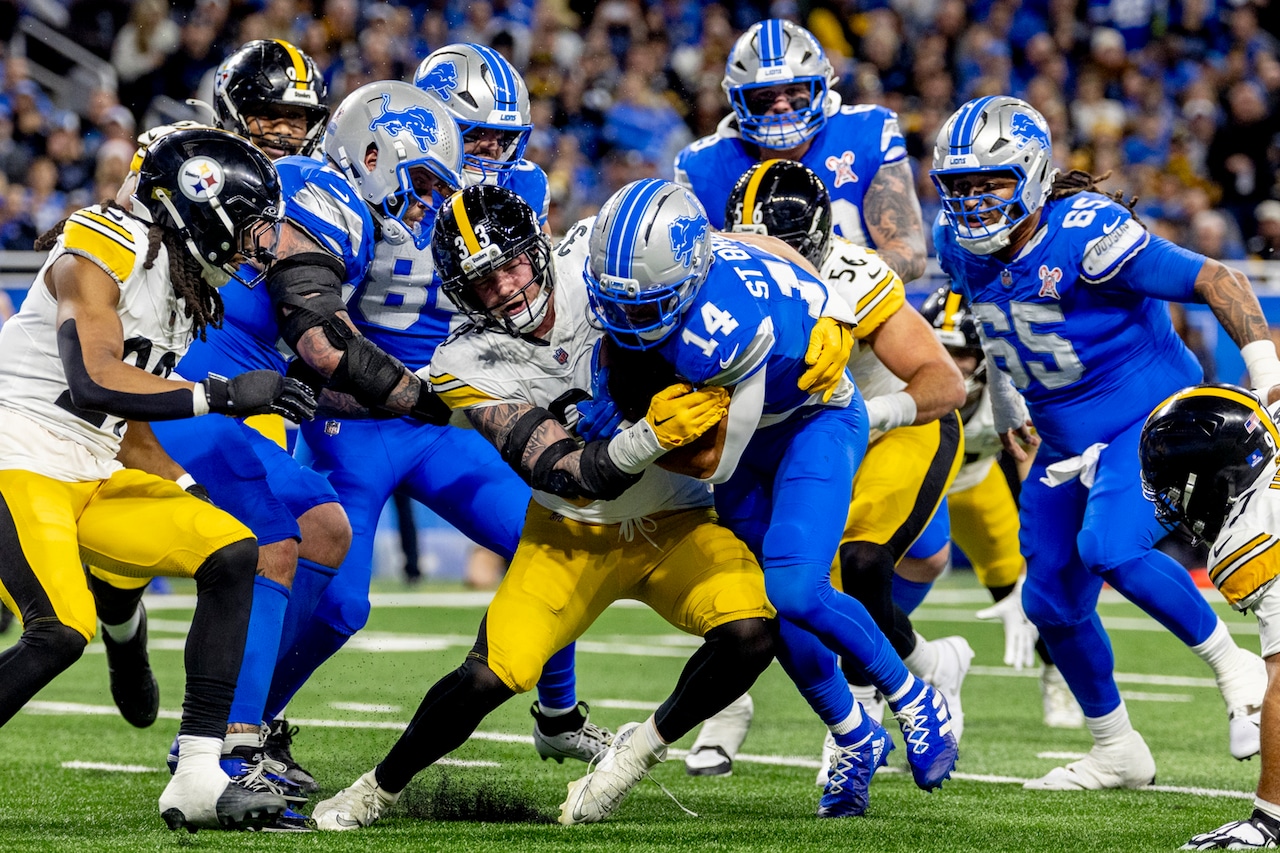 Detroit Lions, Pittsburgh Steelers face off in Week 16 NFL matchup