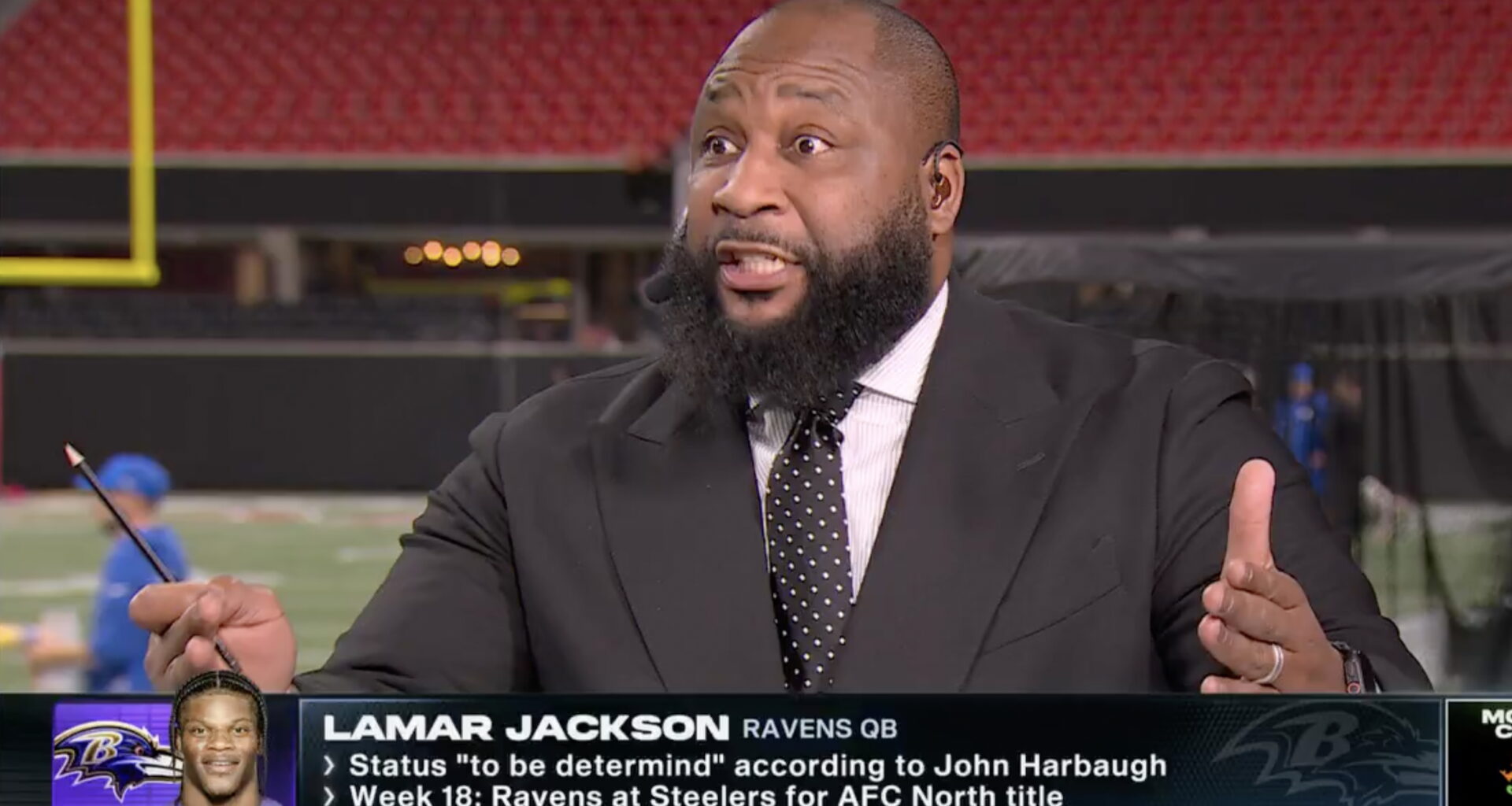 Marcus Spears unloads on Lamar Jackson doubters