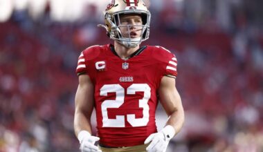 49ers’ Christian McCaffrey likely to play through minor back injury vs. Titans: Source