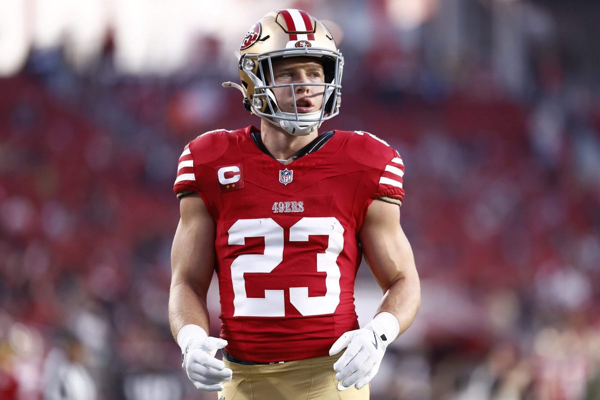 49ers’ Christian McCaffrey likely to play through minor back injury vs. Titans: Source