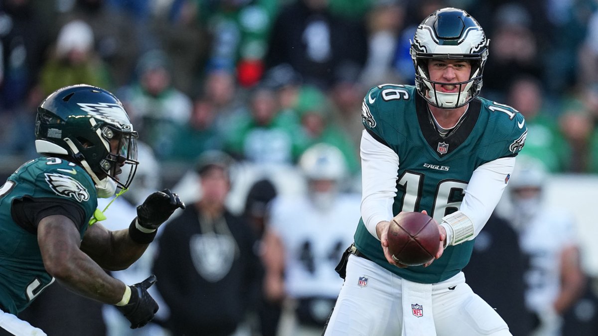 Birds empty the bench in shutout over Raiders – NBC Sports Philadelphia