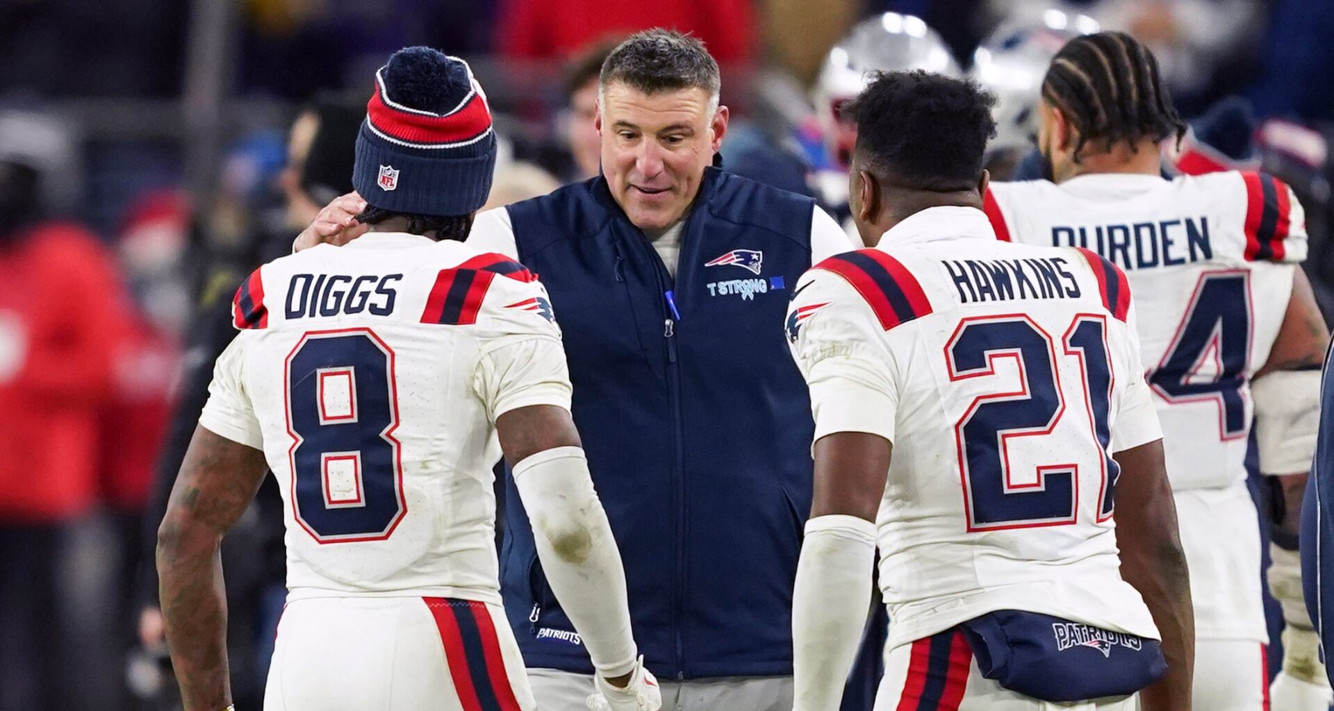 Patriots' Mike Vrabel Wasn't Happy With Explanation For Wild No-Call