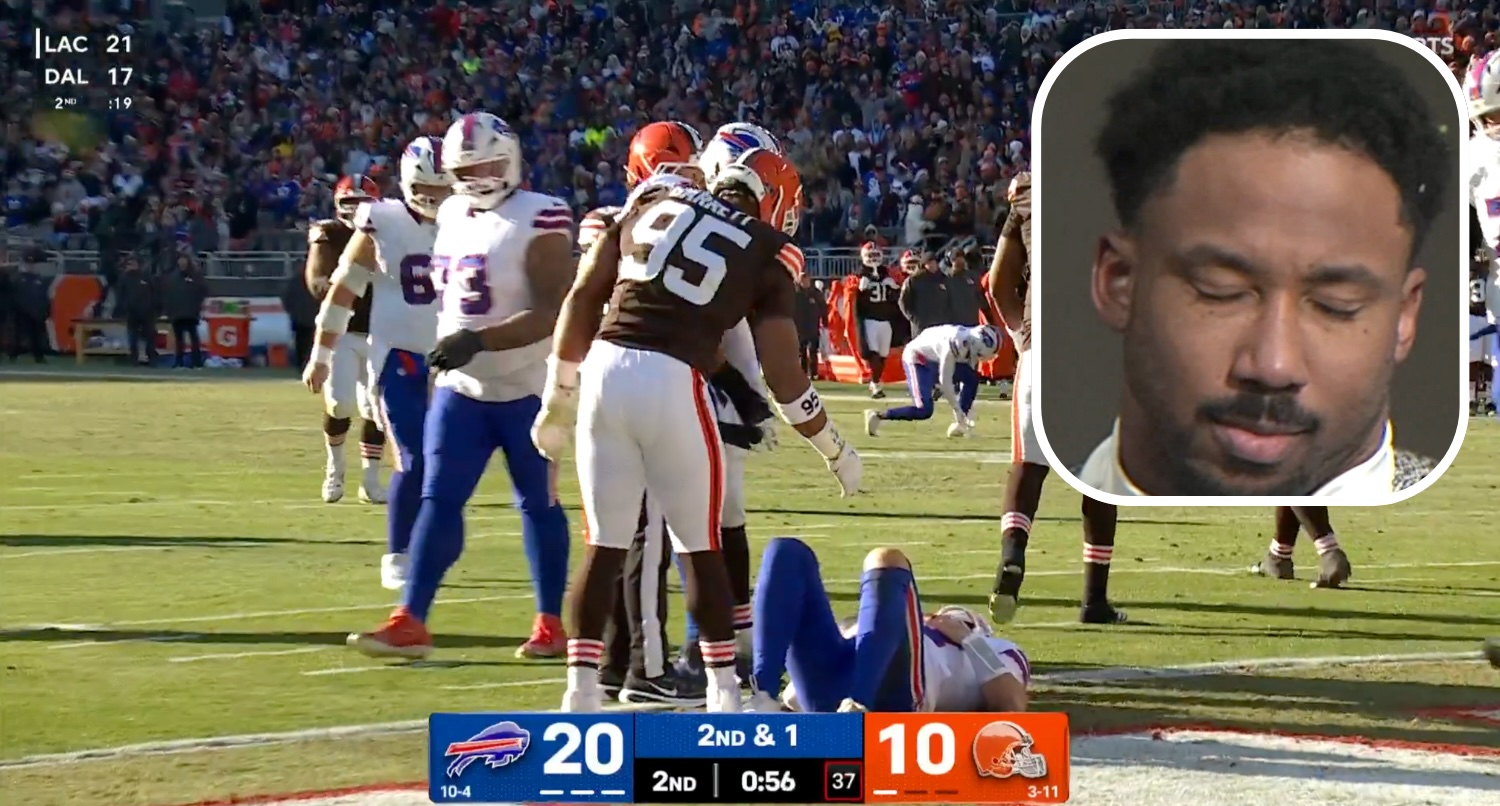 Myles Garrett offers blunt response to question about state of Browns