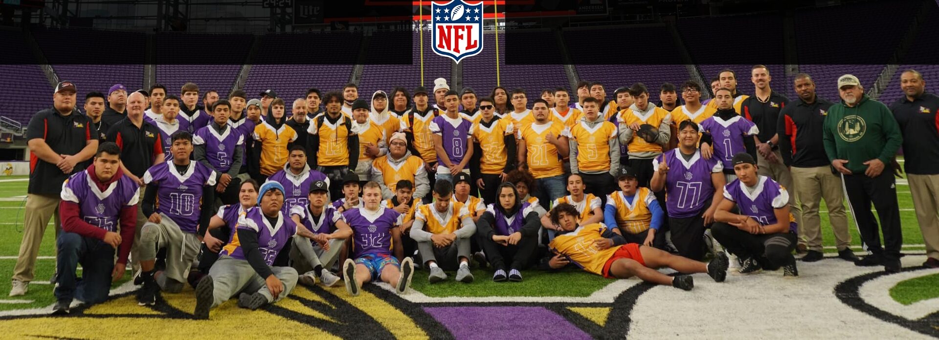 NFL, Vikings to Host Native All-American Game, Youth Flag Clinic
