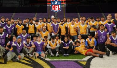NFL, Vikings to Host Native All-American Game, Youth Flag Clinic