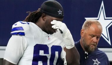 Have Cowboys lost confidence in Tyler Guyton at left tackle? Jerry Jones responds