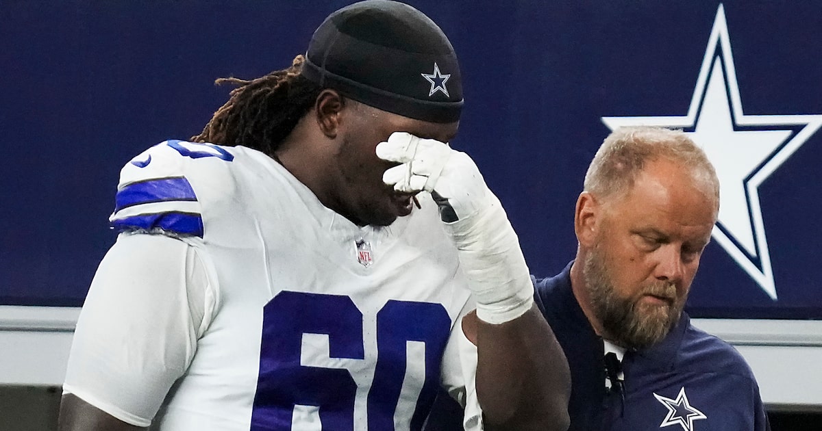 Have Cowboys lost confidence in Tyler Guyton at left tackle? Jerry Jones responds