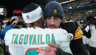 Tua Tagovailoa reacts to losing his starting spot as Miami quarterback