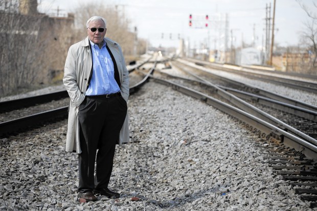 Frank Patton, founder and managing partner of Great Lakes Basin Transportation, had planned a freight line from Wisconsin to LaPorte.