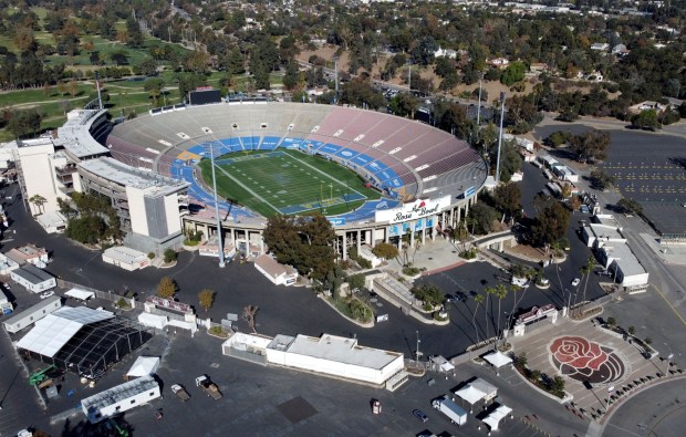 The Rose Bowl in Pasadena on Monday, December 21, 2020. (Photo by Dean Musgrove, Los Angeles Daily News/SCNG)