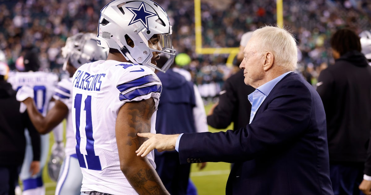 Jerry Jones wishes Micah Parsons ‘the very best’ after ex-Cowboy’s season-ending injury