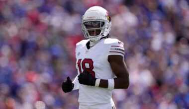 Arizona Cardinals WR Marvin Harrison Jr. to miss second straight game with heel injury