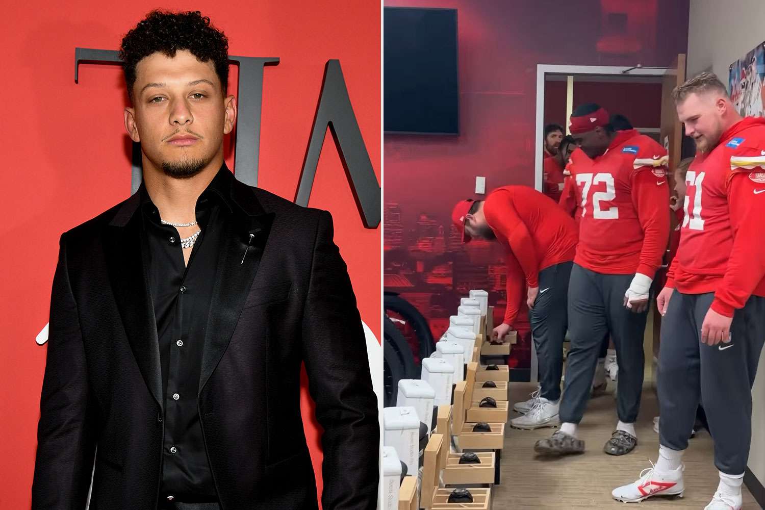 Patrick Mahomes Gifts Lavish Christmas Presents to Chiefs’ Offensive Linemen